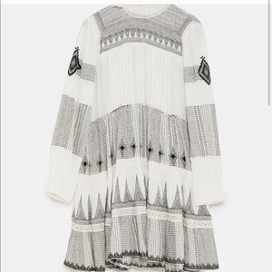 Zara high neck dress